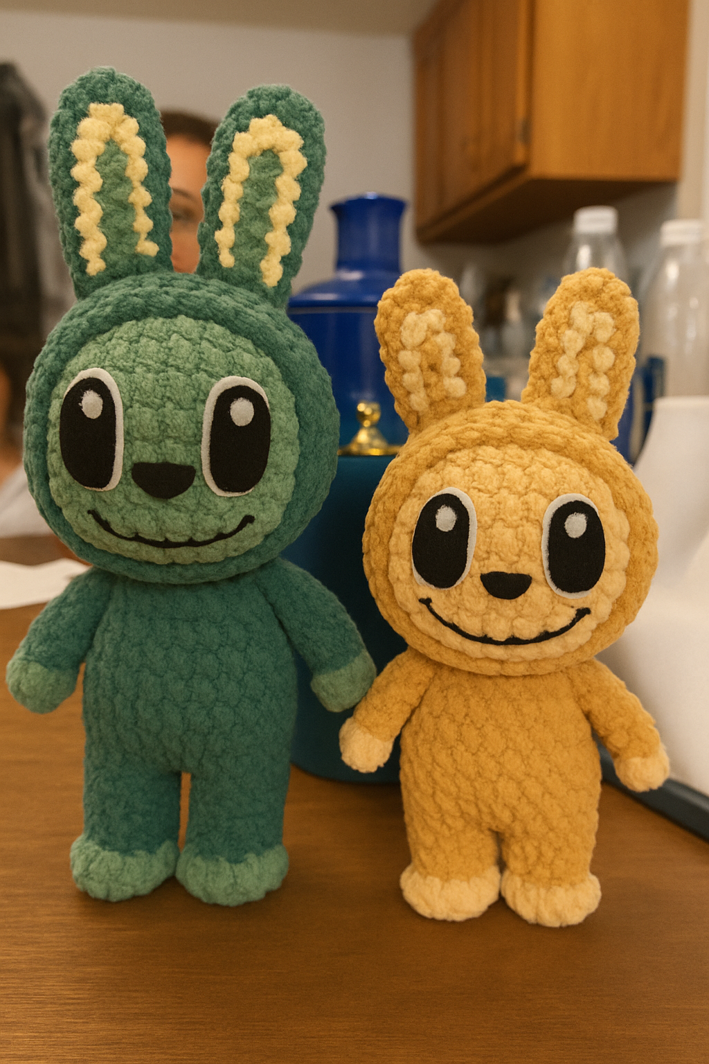 Labubu Crochet Pattern in English | Smiling Bunny