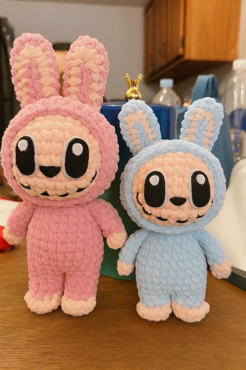Labubu Crochet Pattern in English | Smiling Bunny